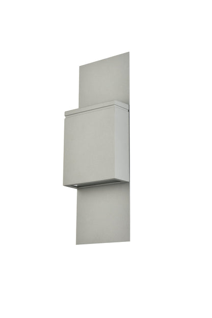 Raine Integrated LED wall sconce  in silver