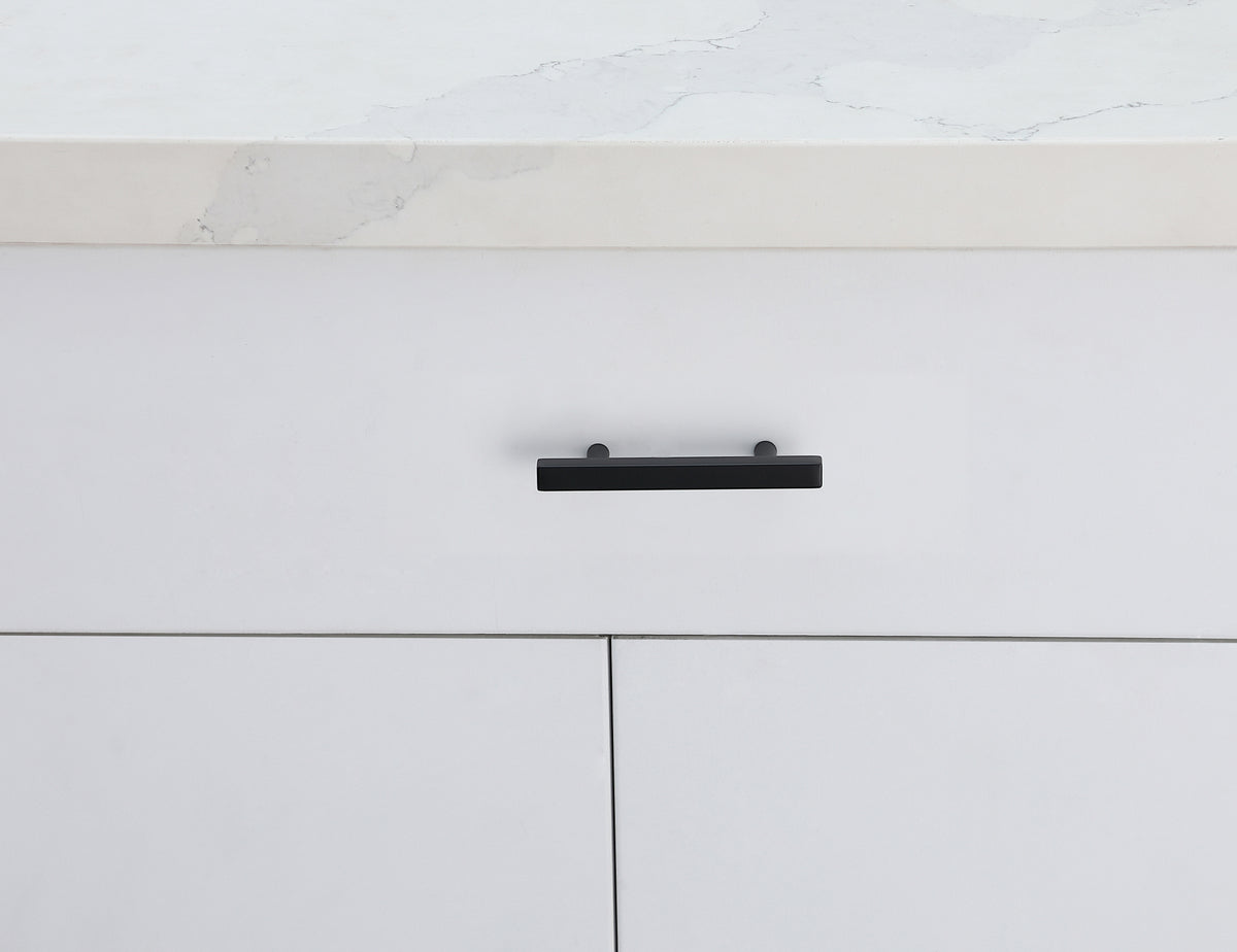 Dior 3" Center to Center Matte Black Bar Pull Multipack (set of 10)