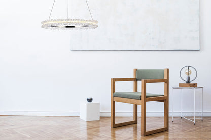 Laurel LED 26 inch Chrome pendant