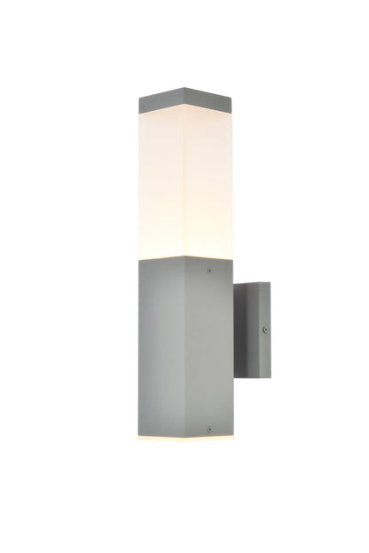 Raine Integrated LED wall sconce  in silver