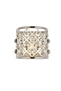 Madison 1 light polished Nickel Wall Sconce Clear Royal Cut Crystal
