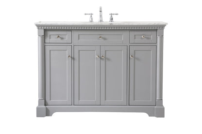 48 inch Single bathroom vanity in  Grey