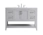 48 inch Single Bathroom Vanity in Grey
