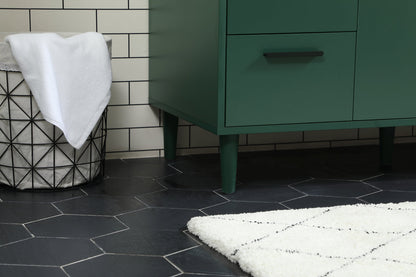 48 inch bathroom vanity in Green