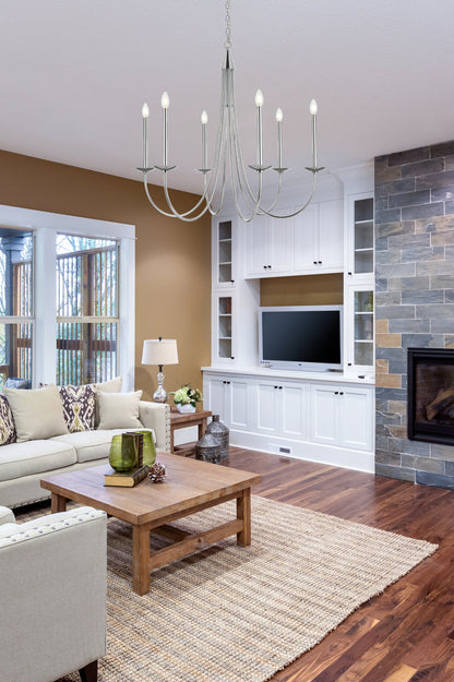 Cohen 36 inch chandelier in Chrome