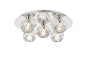 Graham 5 Light Ceiling Lamp in Chrome