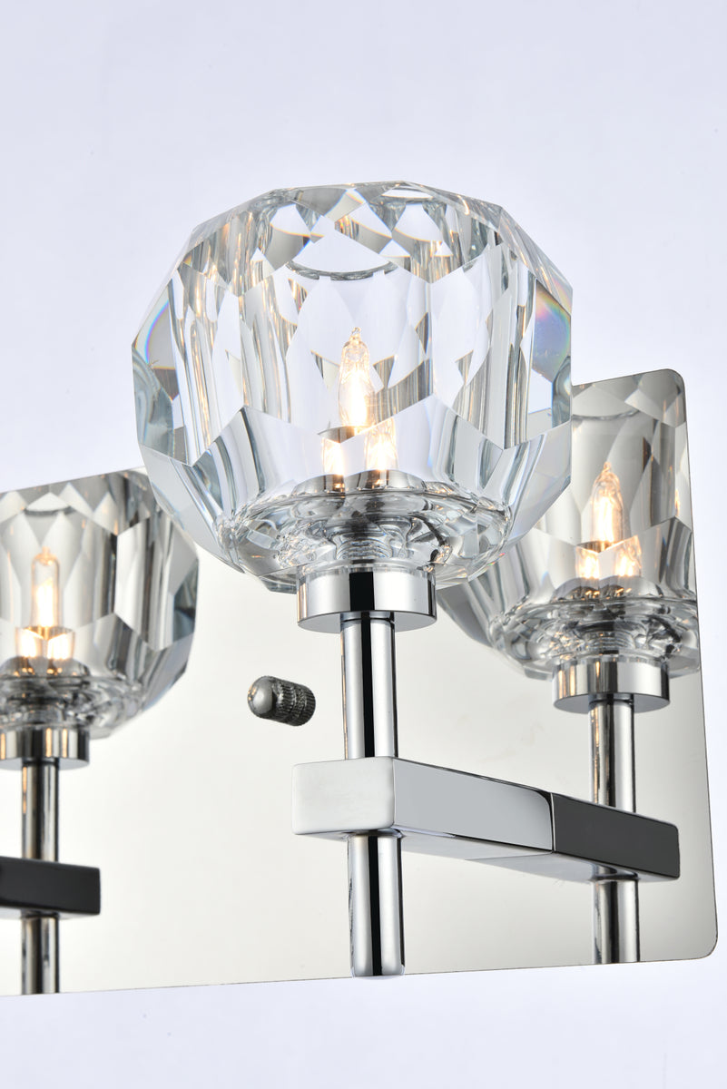 Graham 5 Light Wall Sconce in Chrome