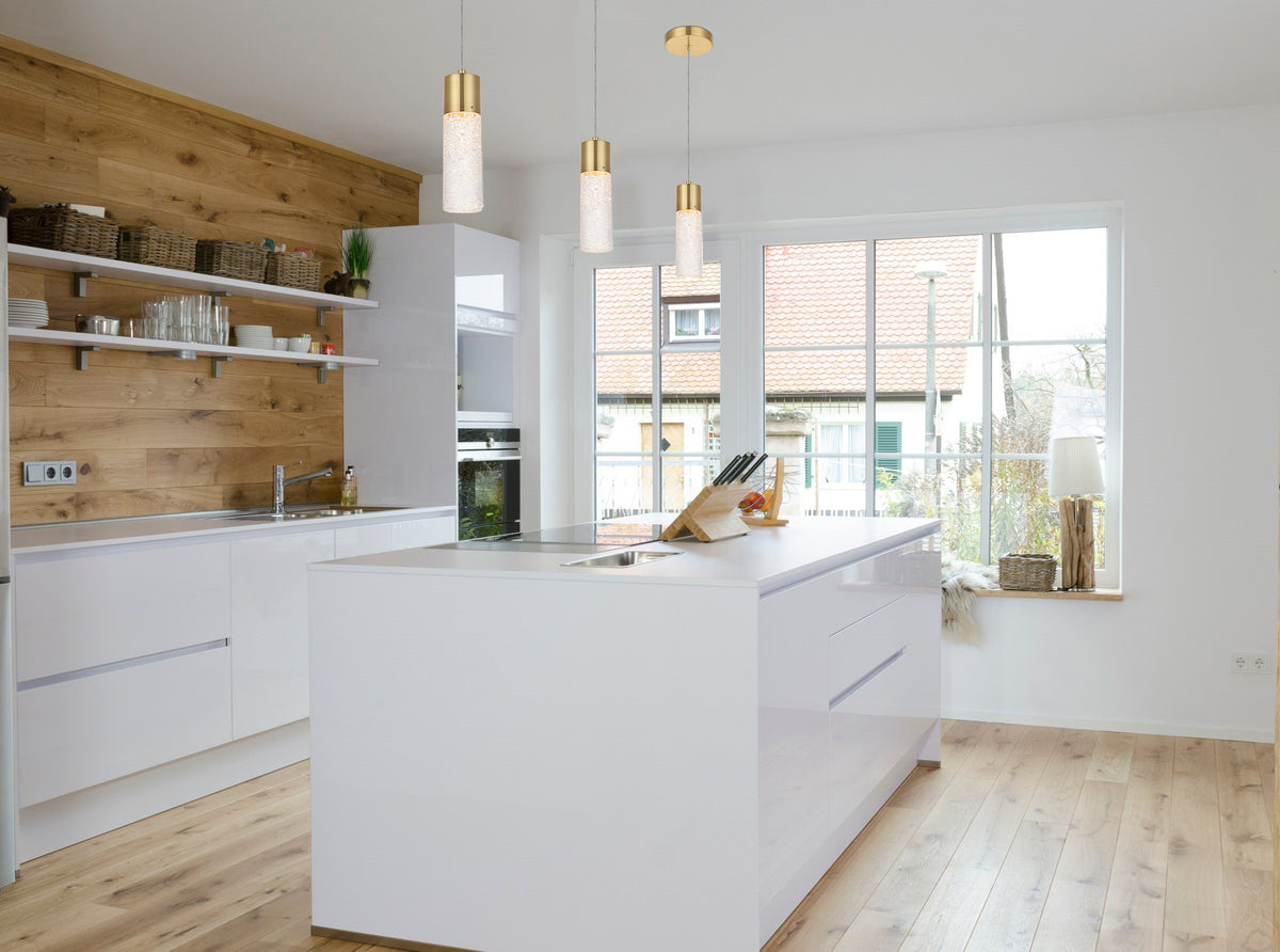 Constellation 1 light Gold LED Pendant