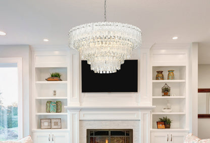 Emilia 31 inch Pendant Light in Chrome