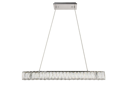 Monroe Integrated LED chip light Chrome Chandelier Clear Royal Cut Crystal