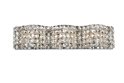 Tate Collection Wall Sconce D20.6 H4.7 Lt:3 Chrome Finish