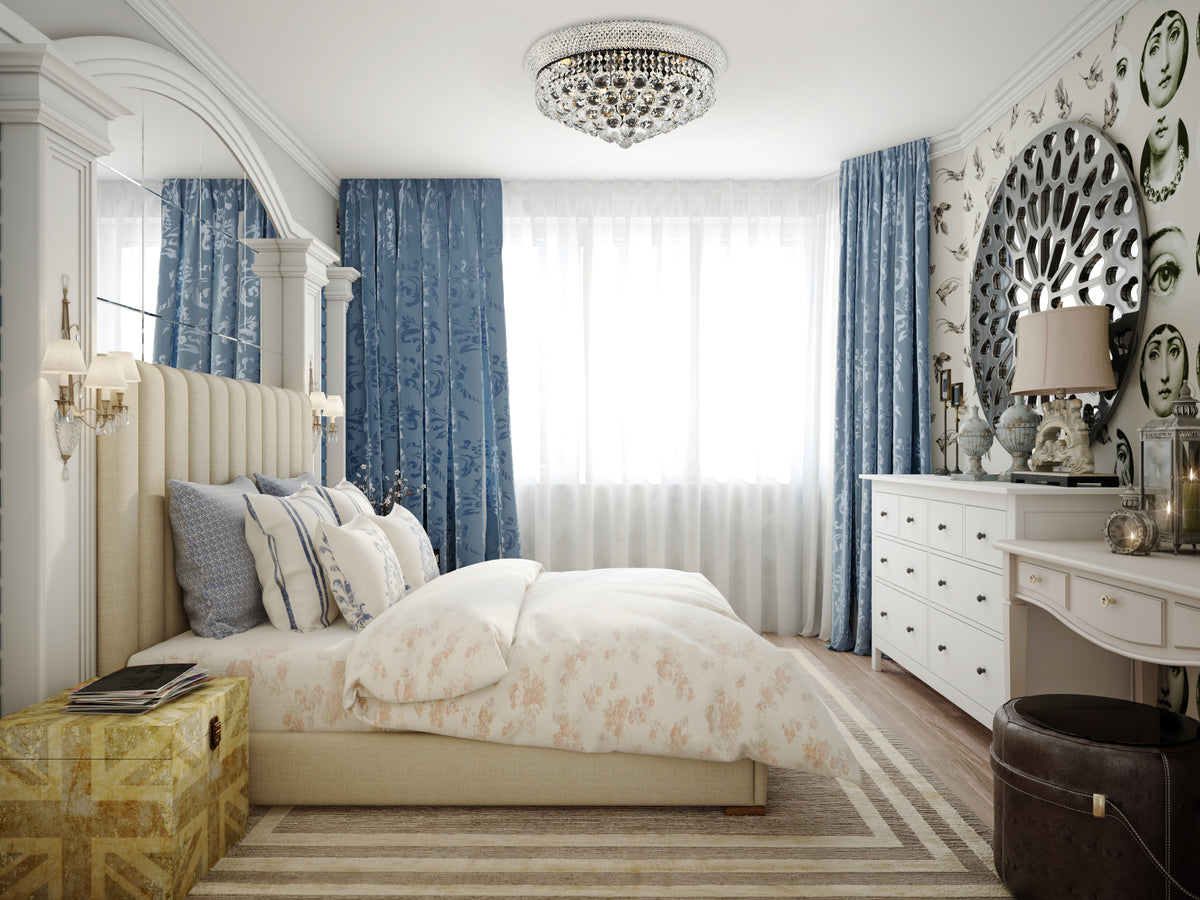 Primo 20 inch black flush mount