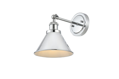 Bentley 1 light Chrome Bath Sconce