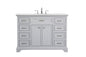 48 In. Single Bathroom Vanity Set In Light Grey