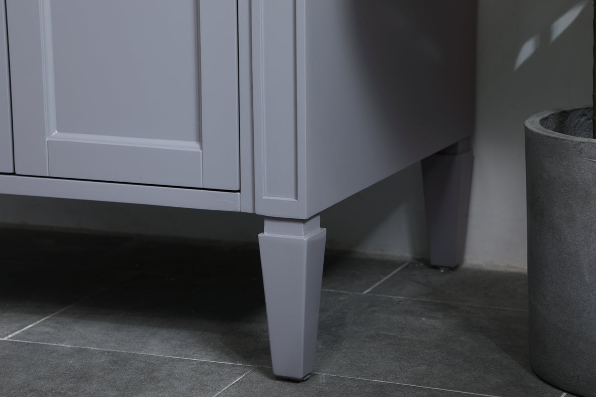 36 inch Single bathroom vanity in Grey