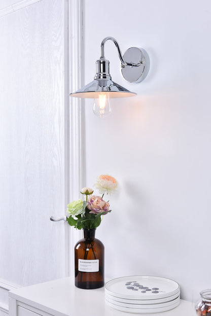 Etude 1 light chrome Wall Sconce