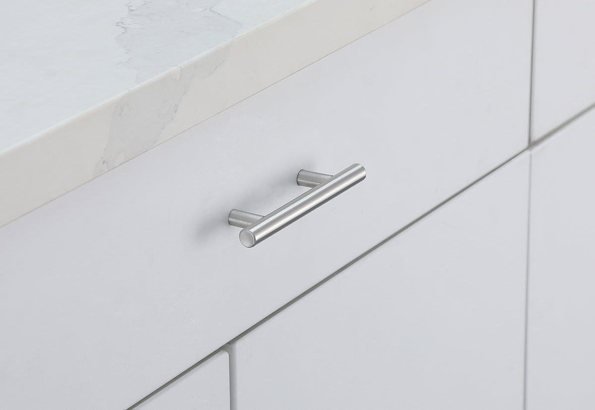 Quinn 3" Center to Center Brushed Nickel Bar Pull Multipack (set of 10)