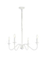 Rohan 30 inch chandelier in White