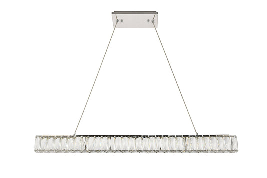 Monroe Integrated LED chip light Chrome Chandelier Clear Royal Cut Crystal