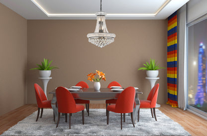 Primo 20 inch black chandelier