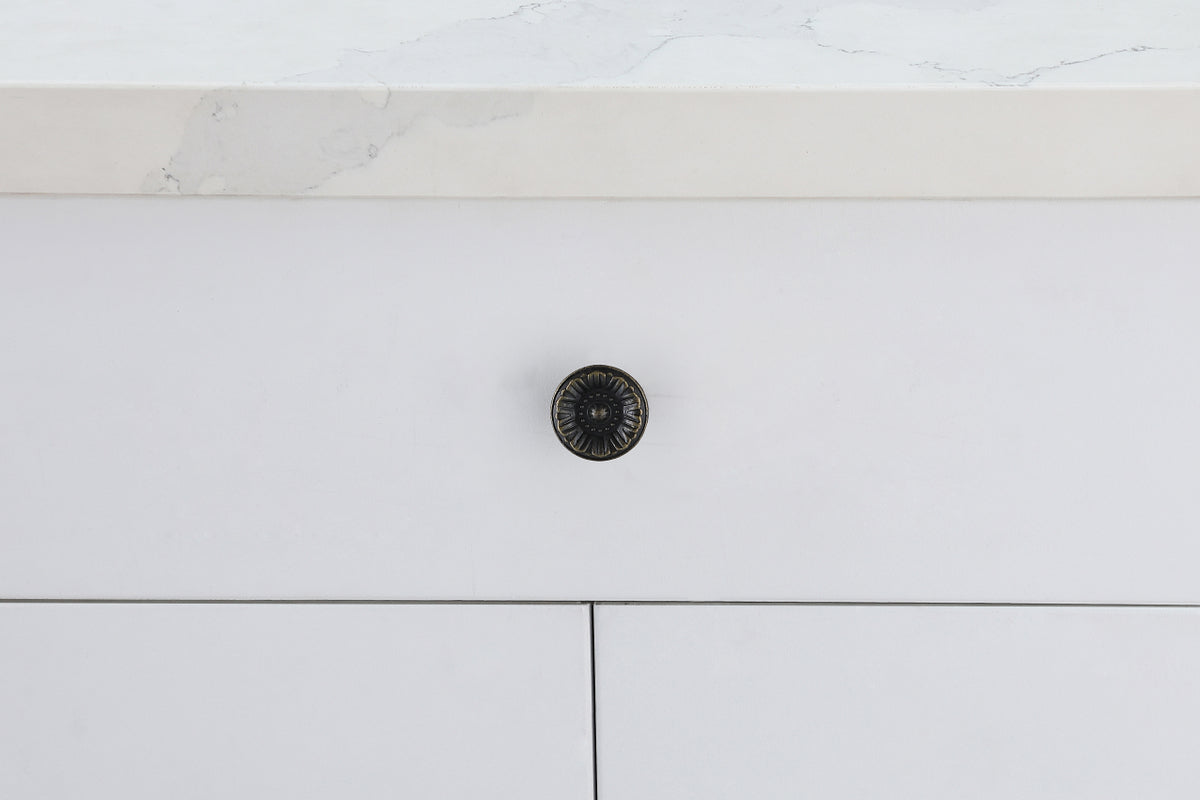 Corio 1.1" Diameter Antique Bronze Mushroom Knob Multipack (Set of 10)