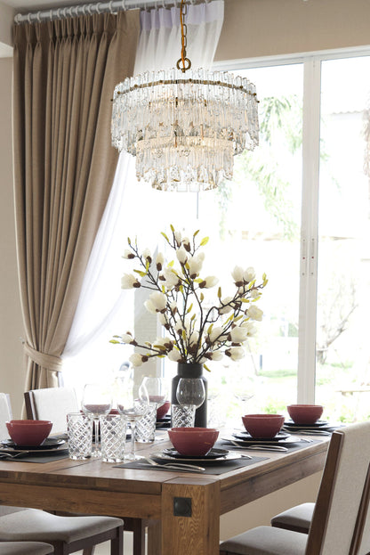 Emilia 15 inch Pendant Light in Satin Gold