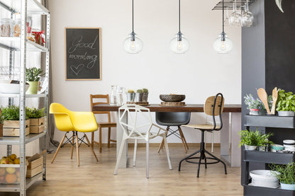 Destry 1 Light Chrome Pendant With Clear Glass