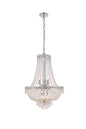 Century 12 light Chrome Chandelier Clear Royal Cut Crystal