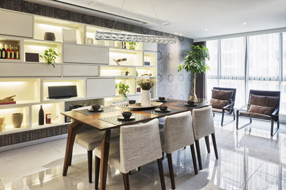 Valetta Integrated LED chip light Chrome Chandelier Clear Royal Cut Crystal