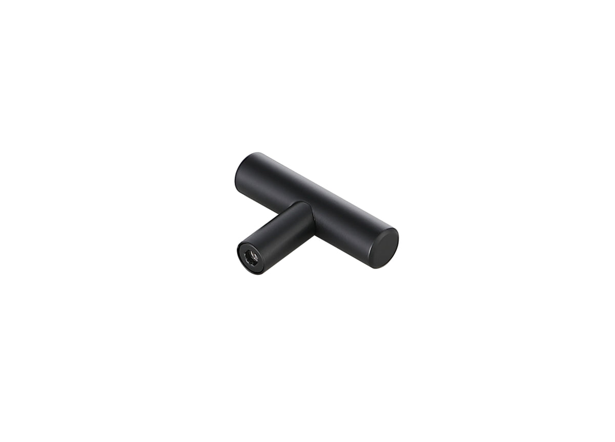 Quinn Matte Black T Bar Pull Multipack (set of 10)