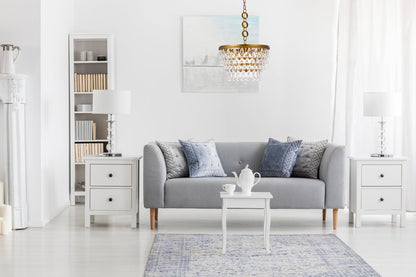 Nordic 5 lights brass pendant