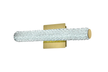 Bowen 18 inch Adjustable LED Wall Sconce in Satin Gold