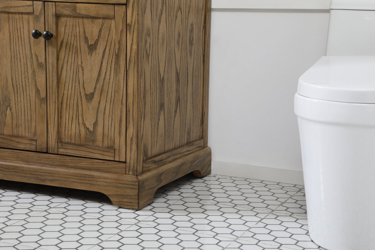 60 inch double bathroom vanity in driftwood