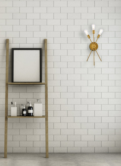 Lucca 11 inch bath sconce in brass