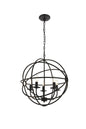 Octavia 5 light dark brown Pendant