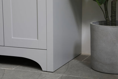 24 inch Single Bathroom Vanity in Grey