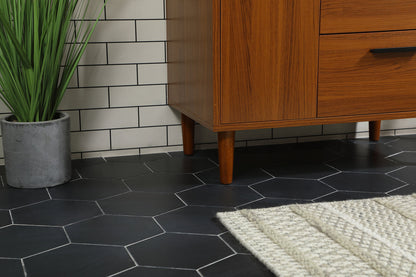 30 inch bathroom vanity in Teak