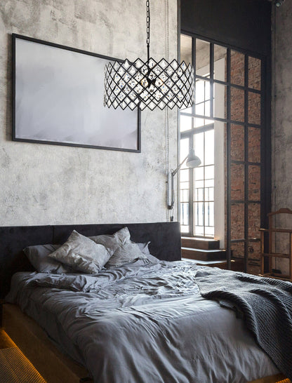 Lyla 21 inch pendant in black