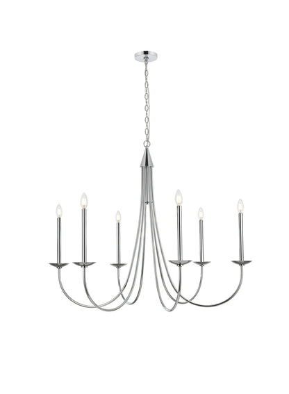 Cohen 42 inch chandelier in Chrome