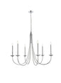 Cohen 42 inch chandelier in Chrome