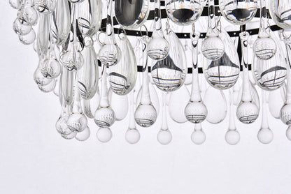 Nordic 5 lights black pendant