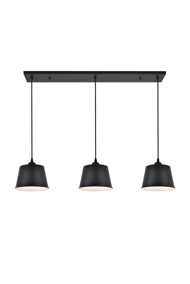 Nota 3 light black Pendant