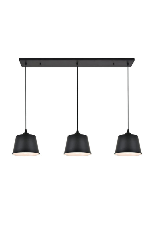 Nota 3 light black Pendant