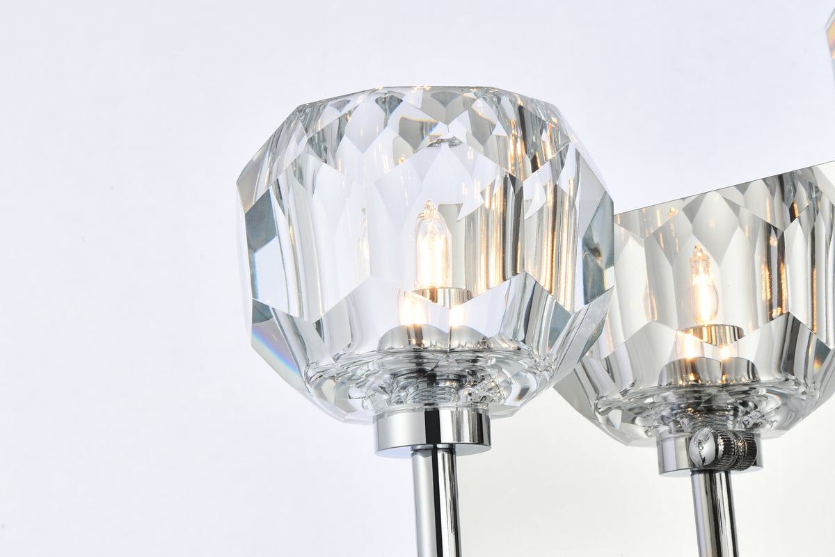 Graham 2 Light Wall Sconce in Chrome