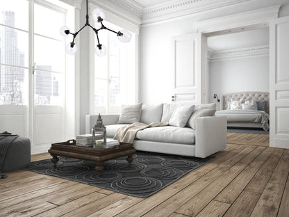 Cavoli 5 lights black chandelier