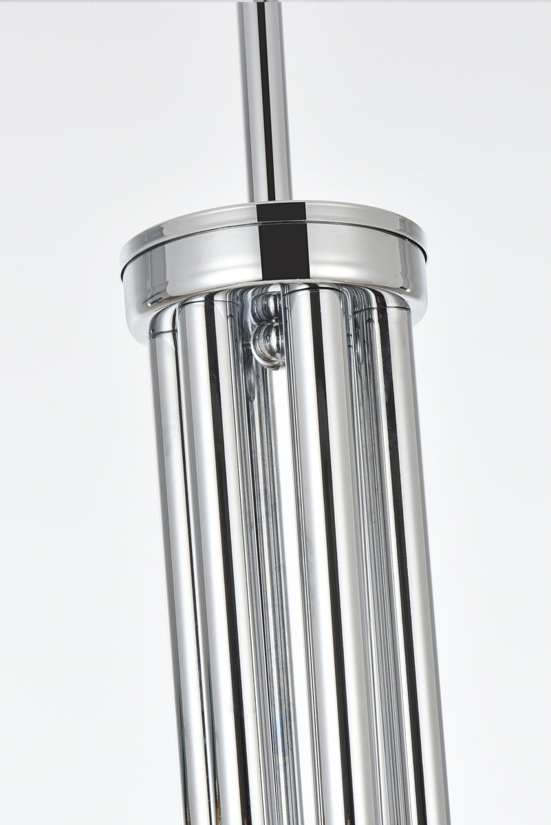 Layne 55 inch chandelier in Chrome