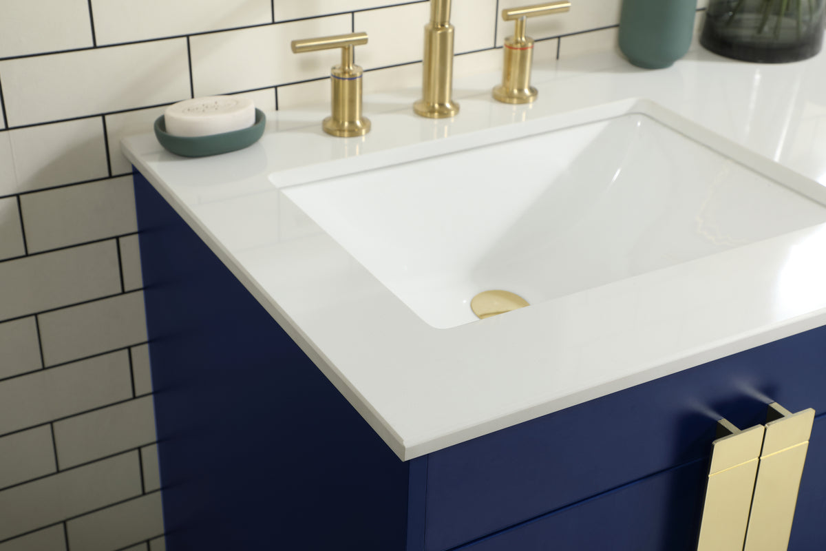 60 inch double bathroom vanity in blue