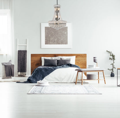 Primo 24 inch black chandelier