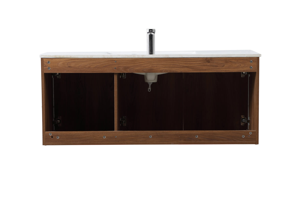 48 inch  Single Bathroom Floating Vanity in White