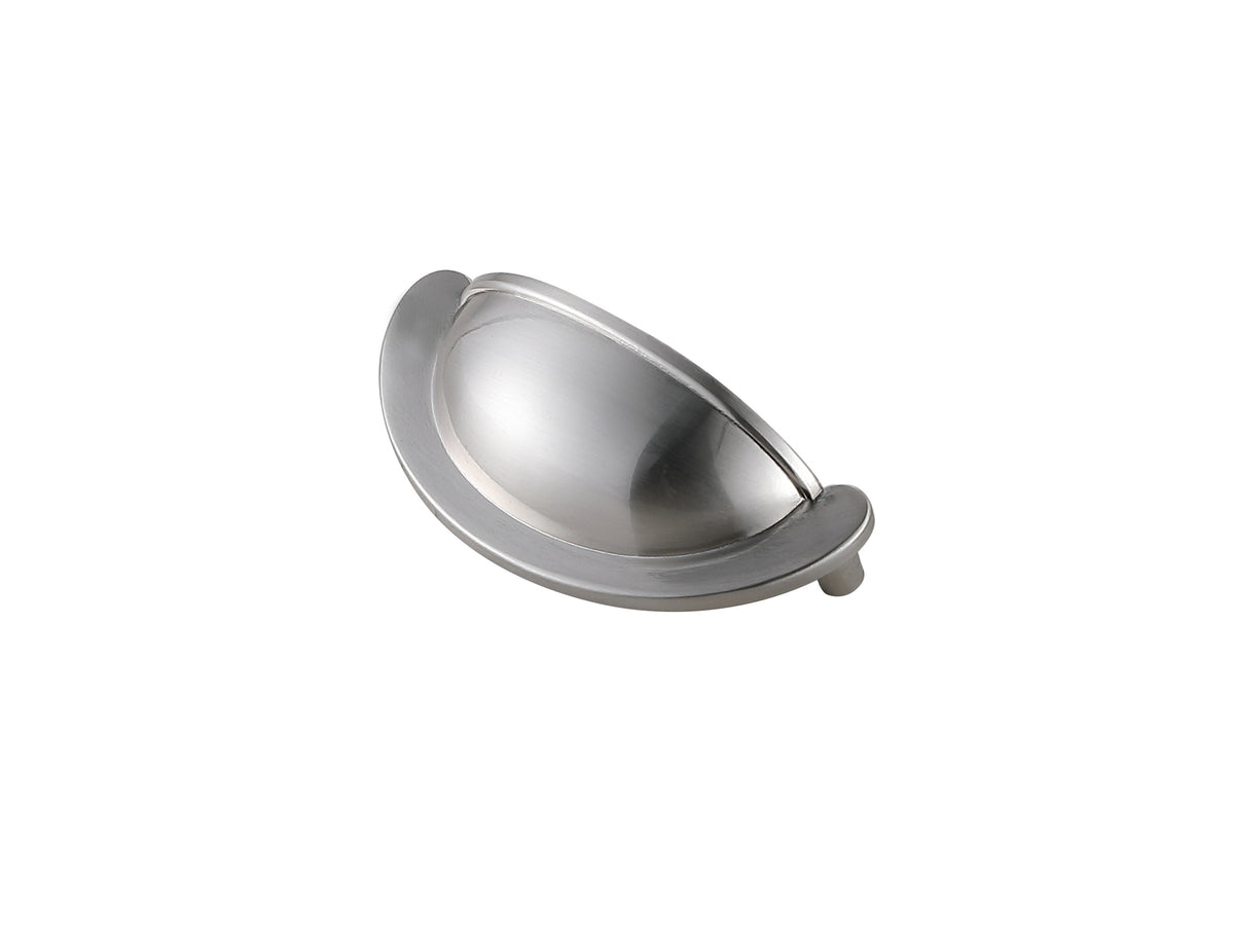 Claude 2-3/4" Center to Center Brushed Nickel Cup Bar Pull Multipack (set of 10)